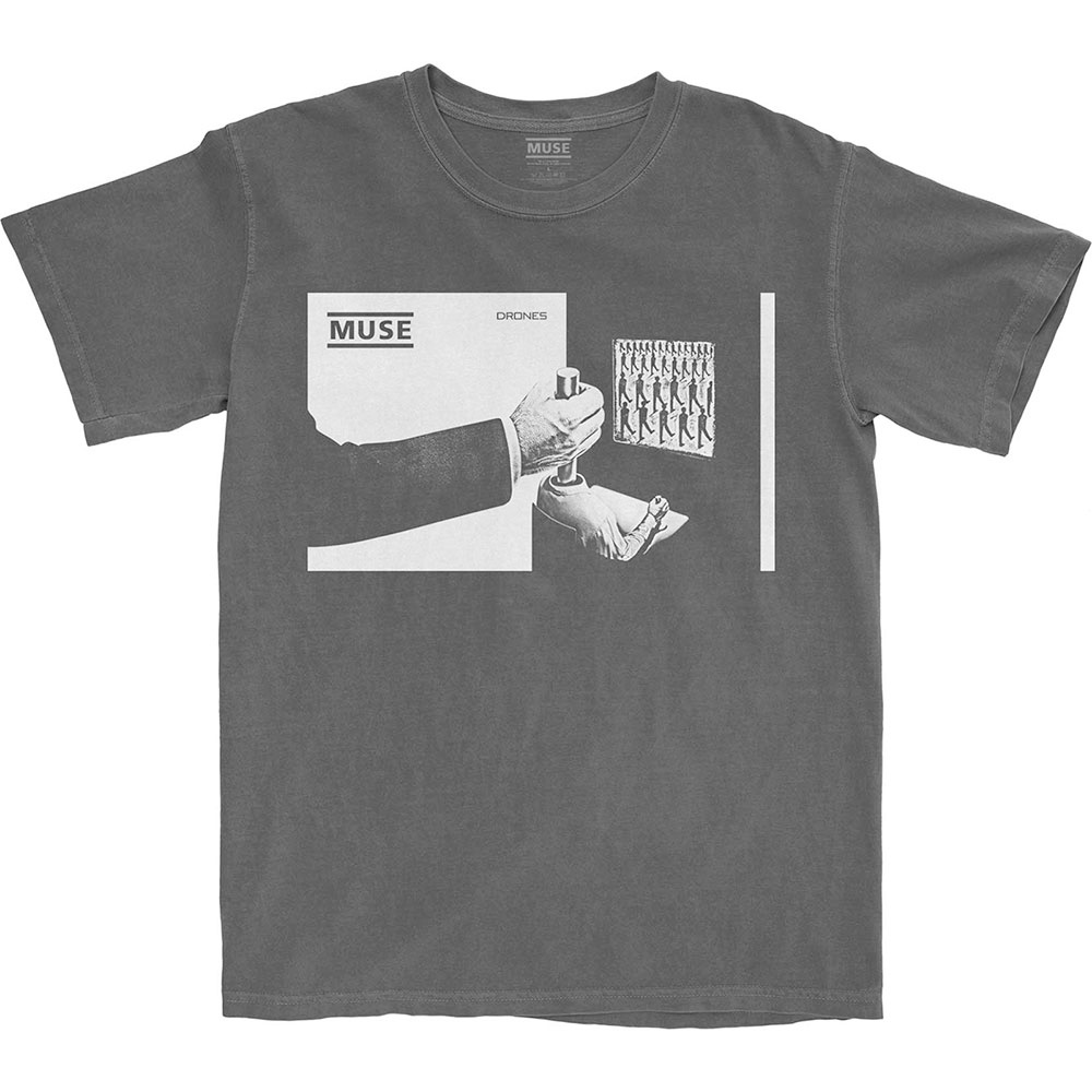 Muse - Shifting Heren Tshirt - Grijs